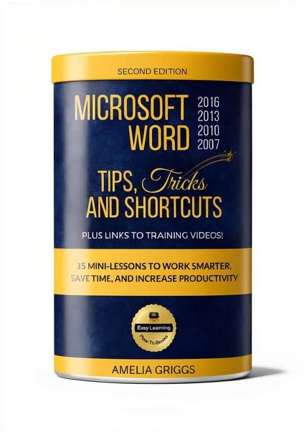Microsoft Word Guide Easy Learning 2nd Edition Print Replica Book-0