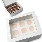 Dessert Shooter Boxes, 6-Pack, Holds 12 Count 5 oz Dessert Shooters, Food-Grade Carrier Containers-0