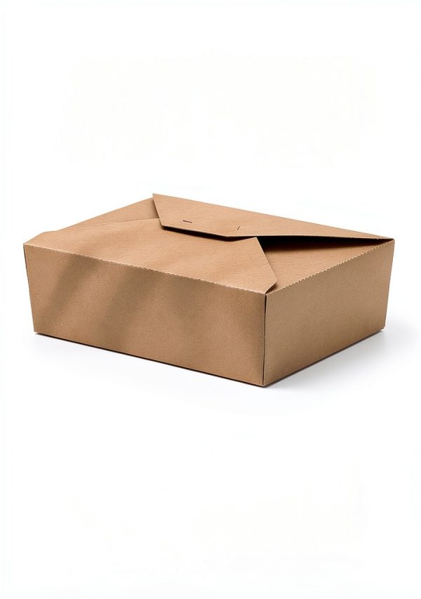 50 Pack 70 oz Kraft Brown Paper To Go Boxes – Leak-Proof, Grease-Resistant Cardboard To Go Containers – Heavy Duty Disposable Lunch Boxes for Restaurant, Catering, Picnic, Party-2