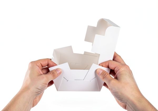 Cookie Boxes 50 Pack with Window White Bakery Box by YEEHONG 4x4x2.5in-4