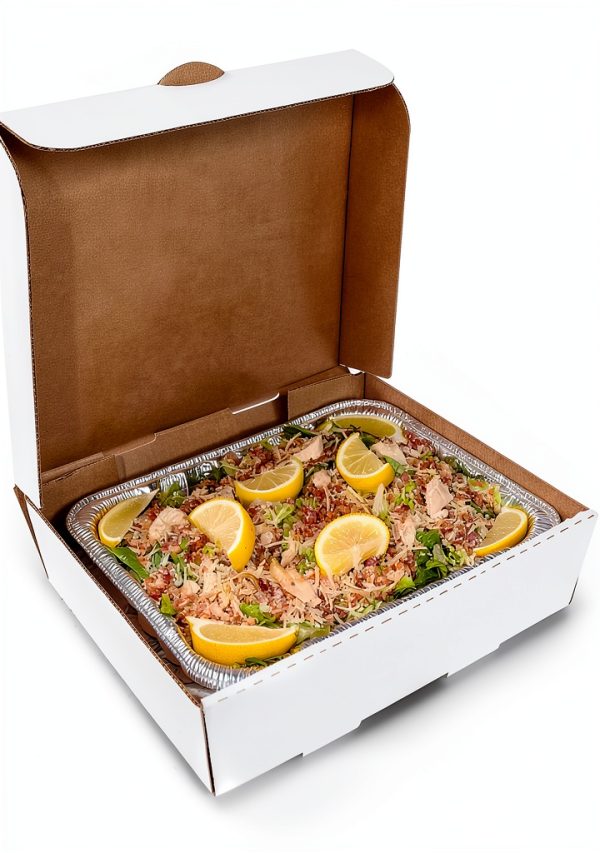 AmerCareRoyal Half Pan Catering Box - Stackable 13x11x3in, 50 Pack-3