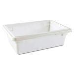 Rubbermaid Commercial Products Food Storage Box 3.5 Gallon White HDPE-0