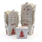 50 Pack 8oz Chinese take out box 8-OZ Bio Noodle Take Out Food Container: Perfect for Takeout Restaurants - White - Disposable and Recyclable (50)-0