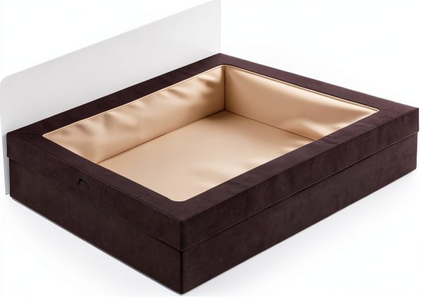 Restaurantware Cater Tek Baked Goods Boxes 10 Black with Window Lids-0