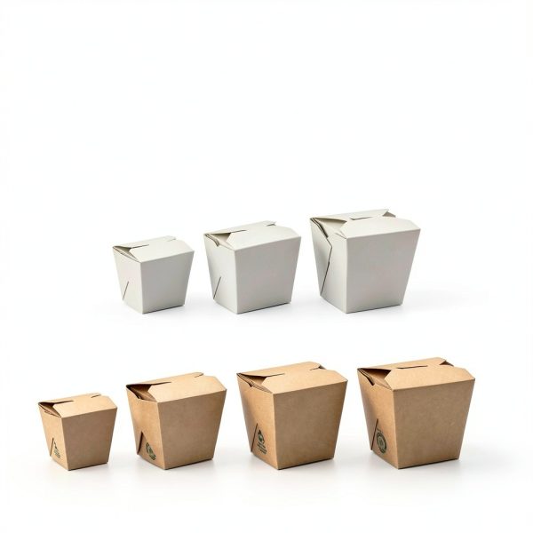 Fit Meal Prep 8 oz Take Out Boxes Fifth Ave Fair 50 White Containers-6